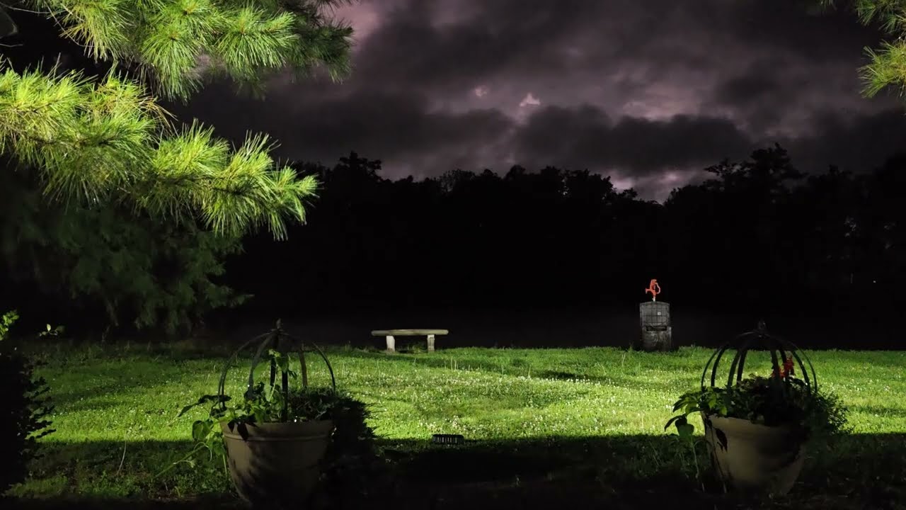 Unwinding with the Rhythm of Rain and Thunder | NO ADS | LIVE SOUND | THUNDER | RAIN ON METAL ROOF