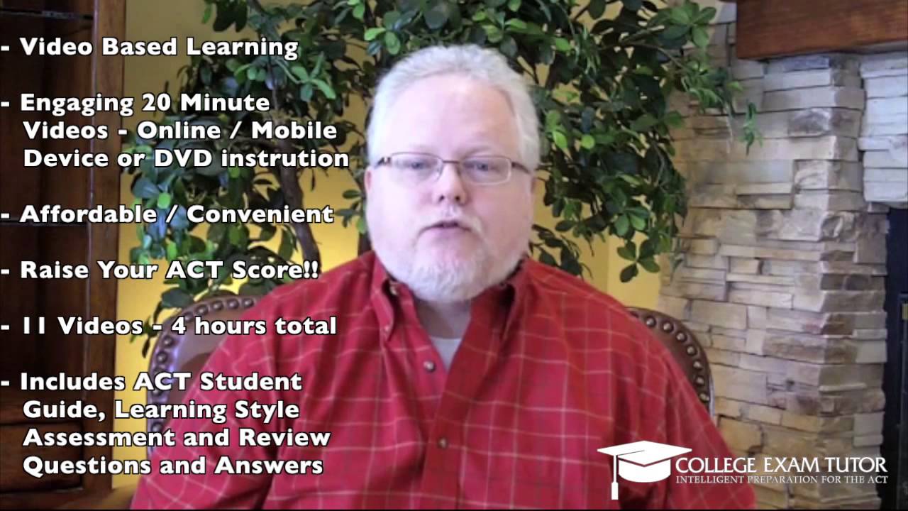 Studying for the ACT Test Study for the ACT Exam