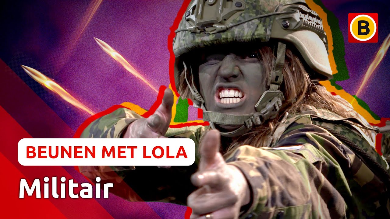 Zo ziet een dag als militair in training er uit 💪 | Beunen Met Lola