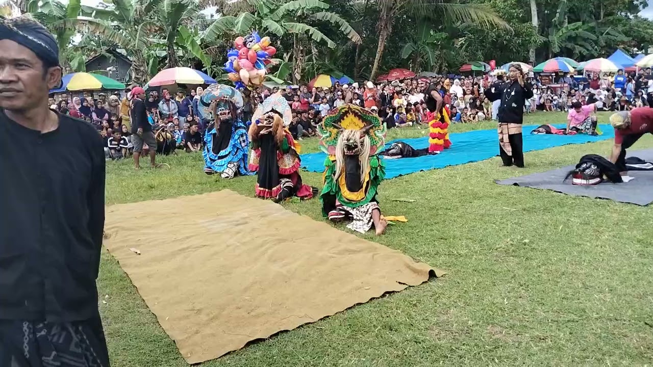 Tari barongan Putro purwo budoyo feat satria sekar melati