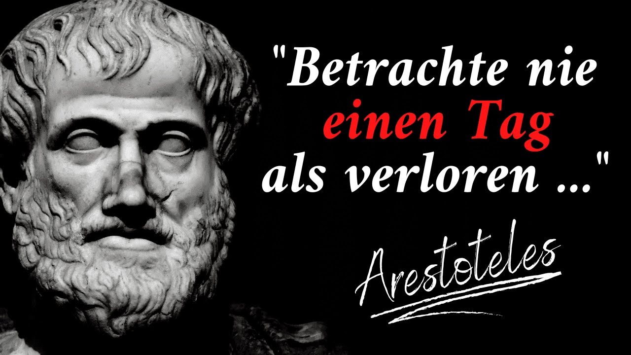 Berühmte Aristoteles Zitate - Einige seiner besten Weisheiten zum Nachdenken!