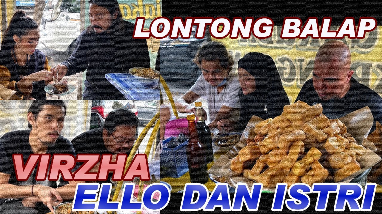 VIRZHA-ELLO DAN ISTRI COBA LONTONG BALAP PERTAMA KALI