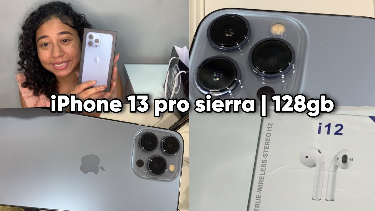 MEU CELULAR NOVO | Comprei o iPhone 13 pro 128gb | unboxing + mostrei todos os acessórios dele