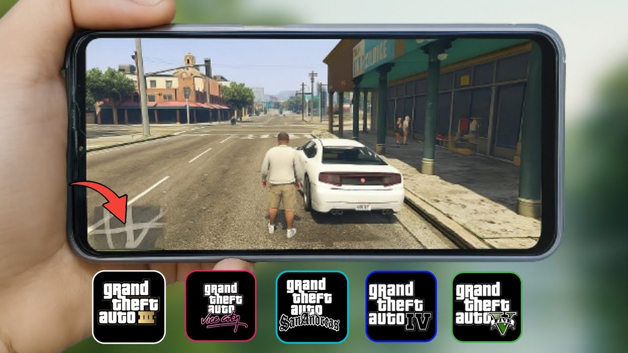 Я играл во все игры GTA на мобильном телефоне! (И это действительно сработало!) 2025