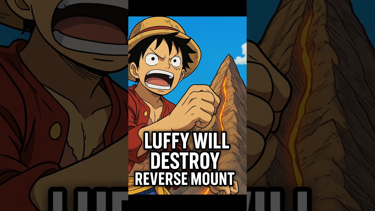 Luffy will destroy reverse mountain. Here's why?#shorts #foryou #anime2025 #luffy #fyp