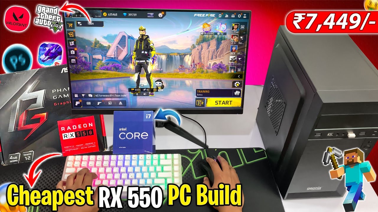 I Upgrade my ₹9,549/- i7 gaming pc with cheapest 