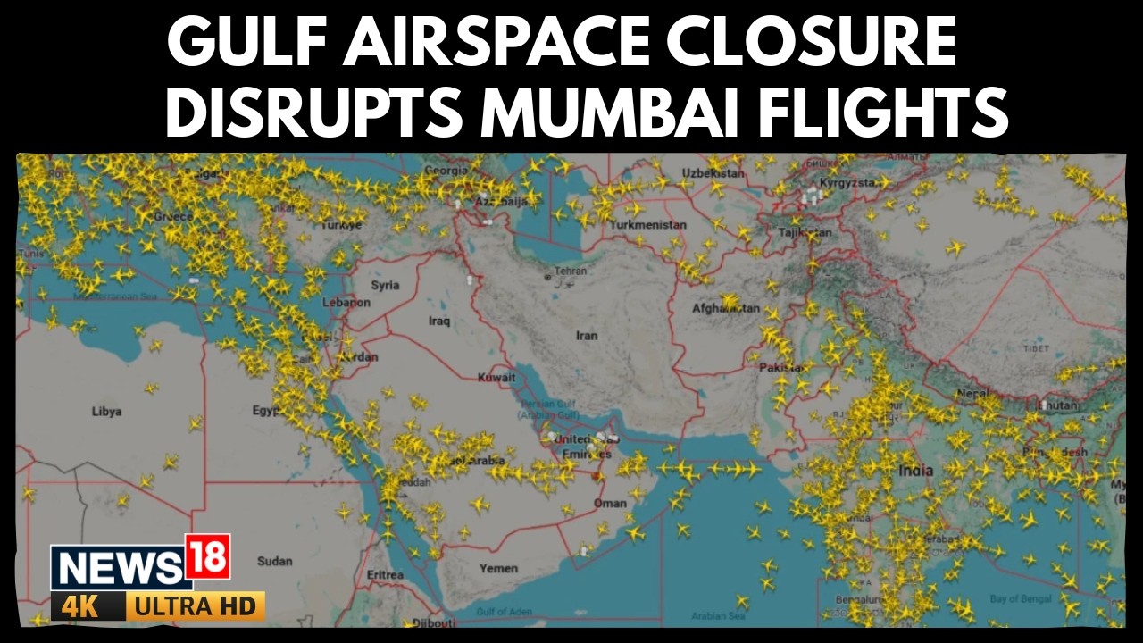 Middle East Conflict: 116 Flights Cancelled At Mumbai Airport Amid Gulf Airspace Closure | N18G