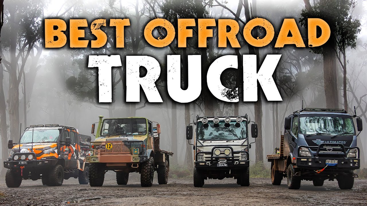 Битва грузовиков 4x4: UNIMOG против IVECO против HINO против ISUZU