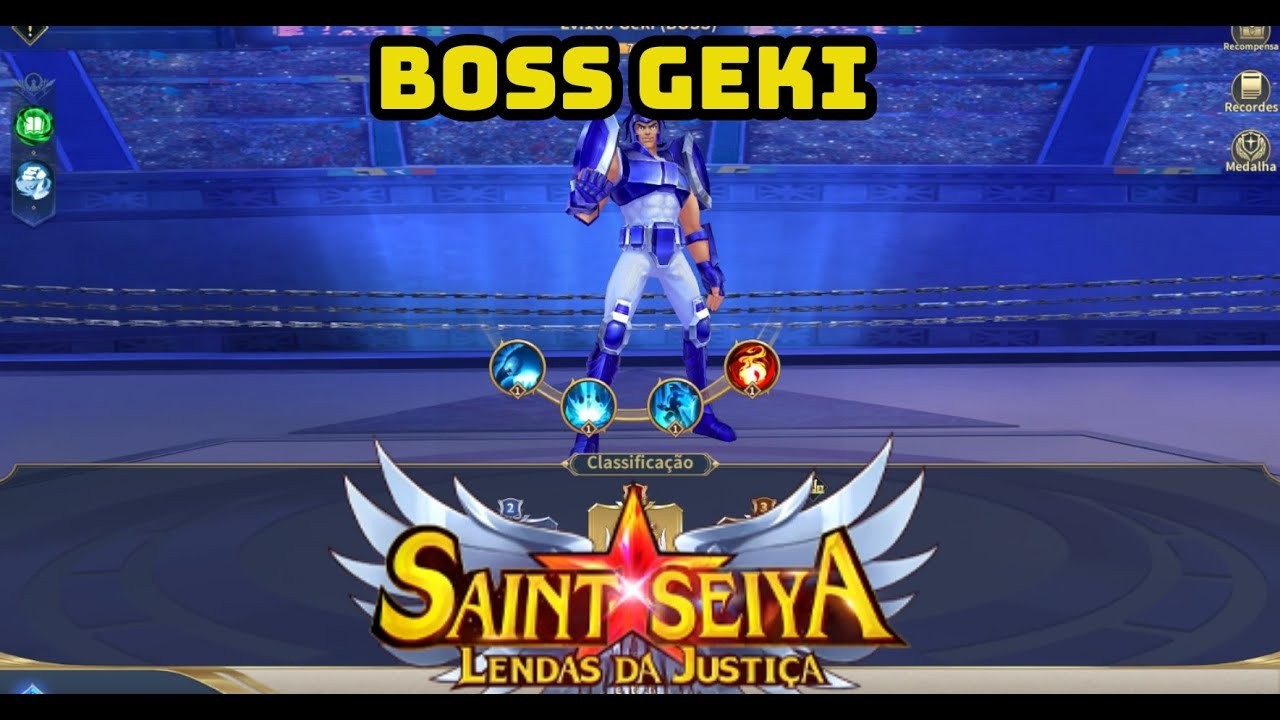 BOSS GEKI ( NOVA FORMAÇÃO ) - SAINT SEIYA LENDAS DA JUSTIÇA