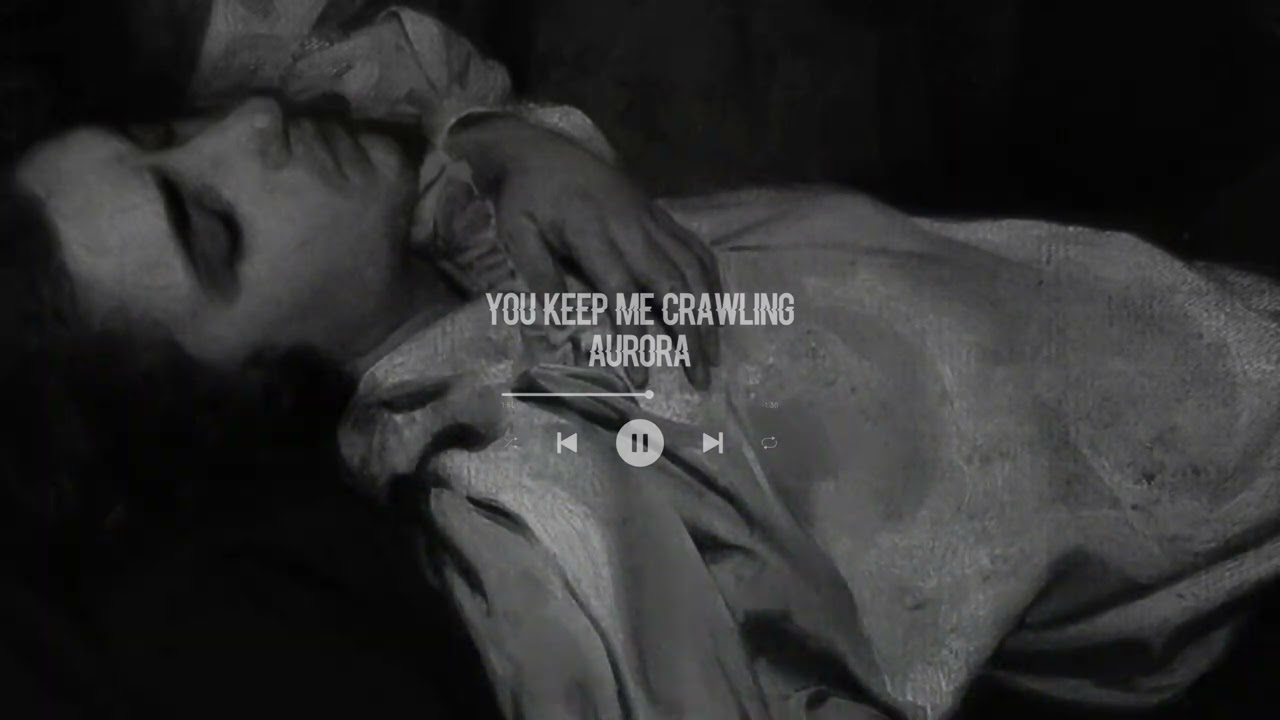 ❝ aurora  - you keep me crawling // slowed & reverb + rain ❞