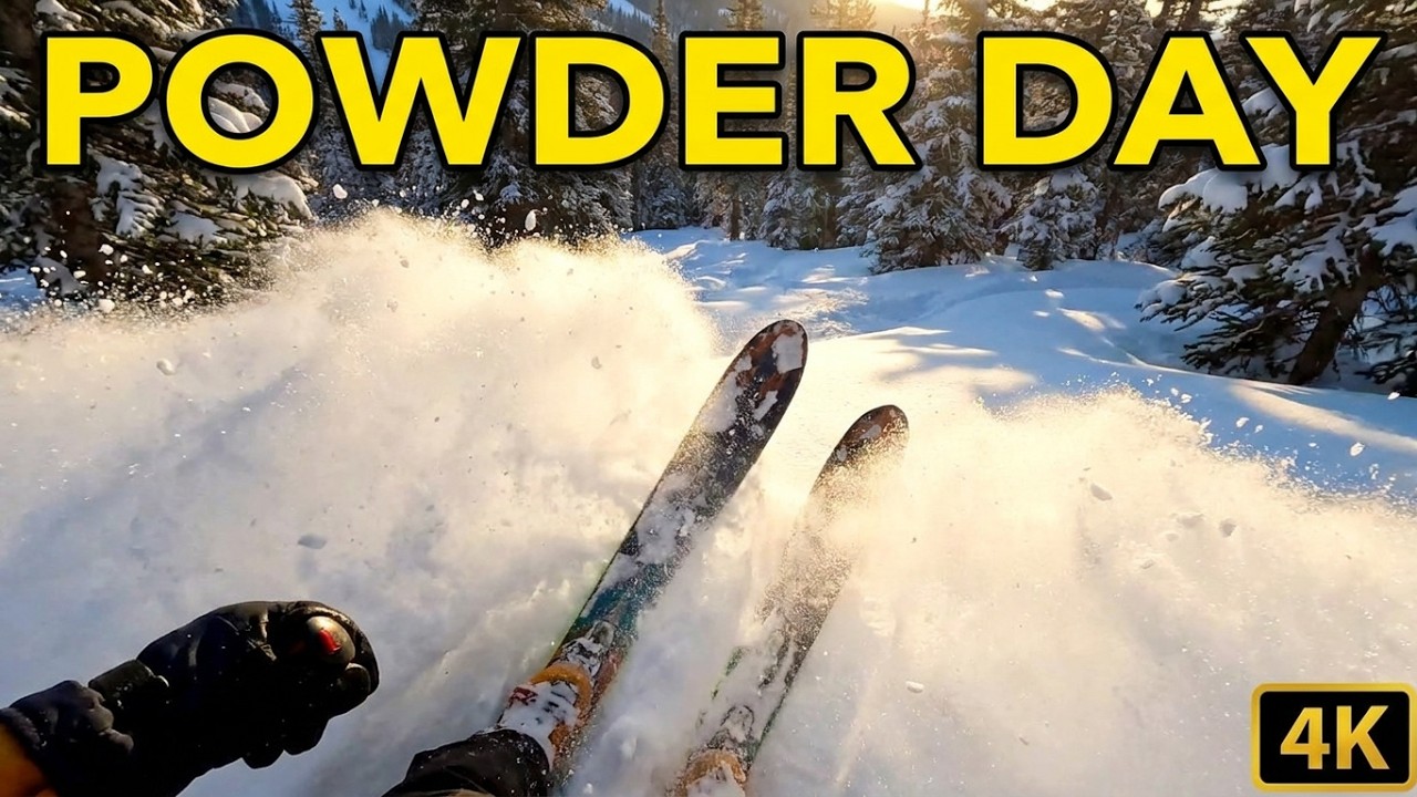 Finally a Powder Day! Black Diamond Wolf Creek: Alberta Peak, Waterfall Gate 4, Big Drop, Exhibition