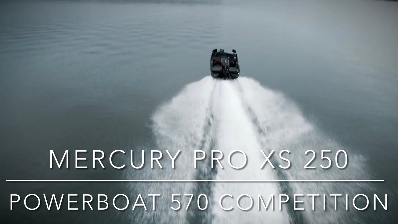 Powerboat 570 Competition + Mercury Pro XS 250. Тест драйв, швидкість 103км/год