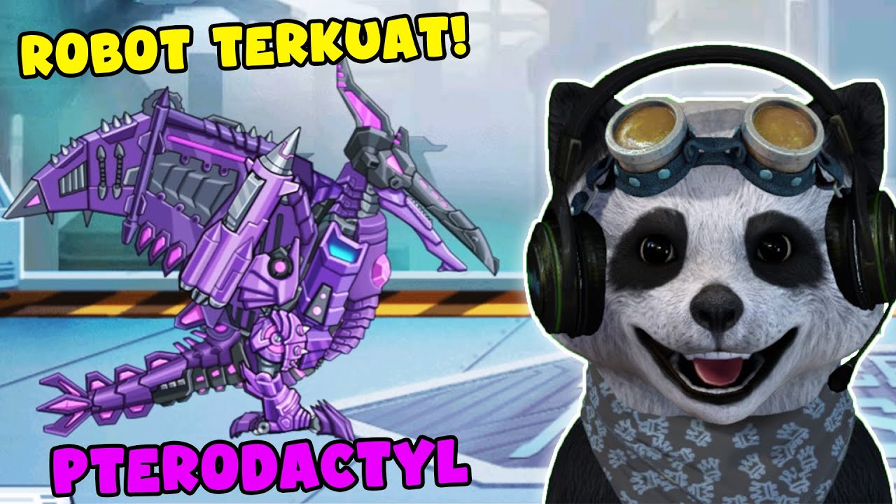 POO PANDA BELI ROBOT TERKUAT PTERODACTYL! - Dragon Craft Indonesia