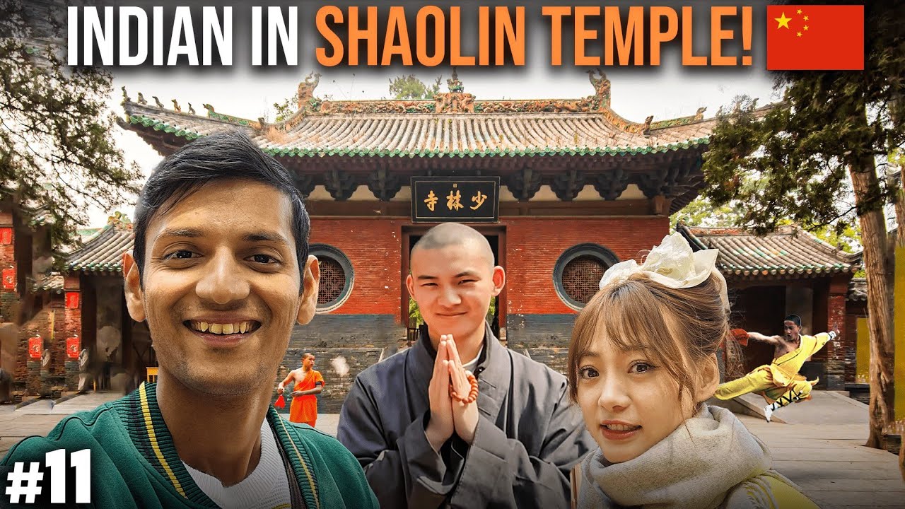 Visiting The Real Shaolin Temple in China 🇨🇳 | Indian in China