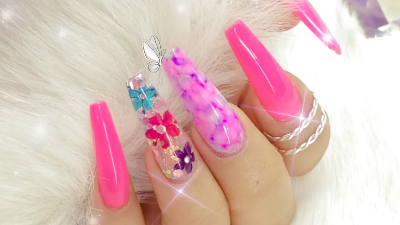 💅 Naturaleza Muerta, Tintas al Alcohol / Diseño Primaveral #Uñas 2019