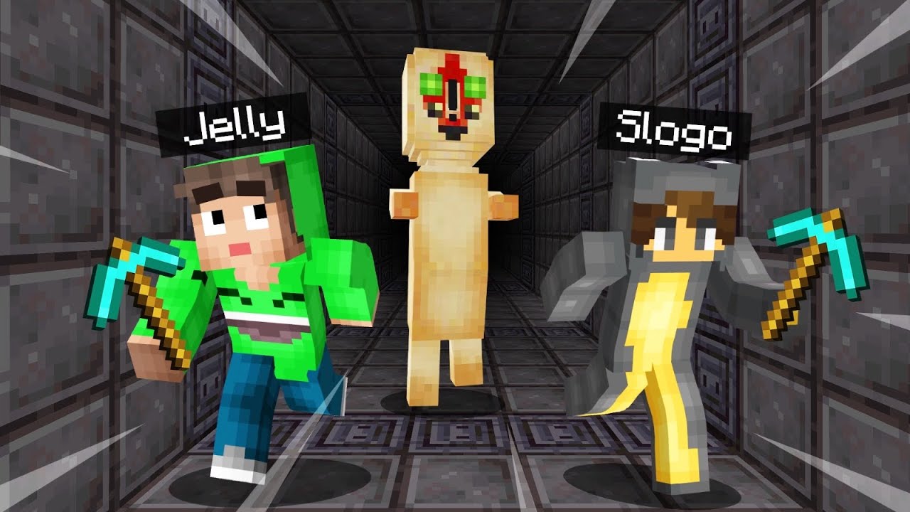 Speedrunner vs. Hunters but it’s SCP HORROR! (Minecraft)