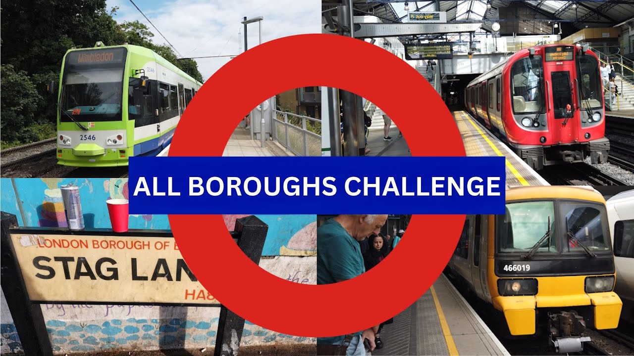 London ALL BOROUGHS CHALLENGE Part 2 - How quickly can we visit all 33 London boroughs?