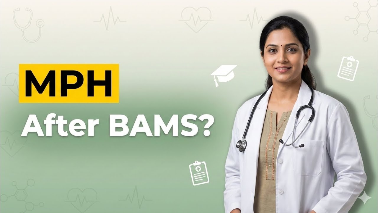 MPH After BAMS?? | Admission Process, Colleges, Fees & Scope| #ayurprerna #ayurveda #govtjobs #mph 
