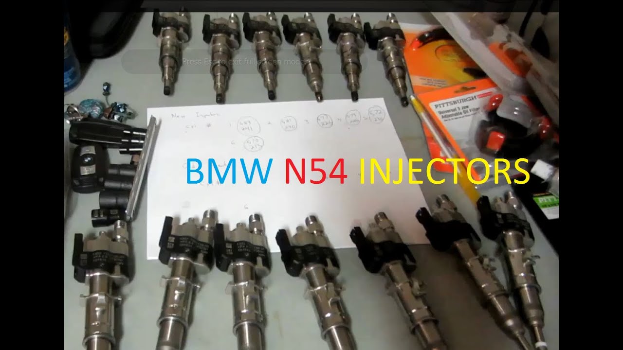 BMW E90 335i N54 Fuel Injector DIY and Coding