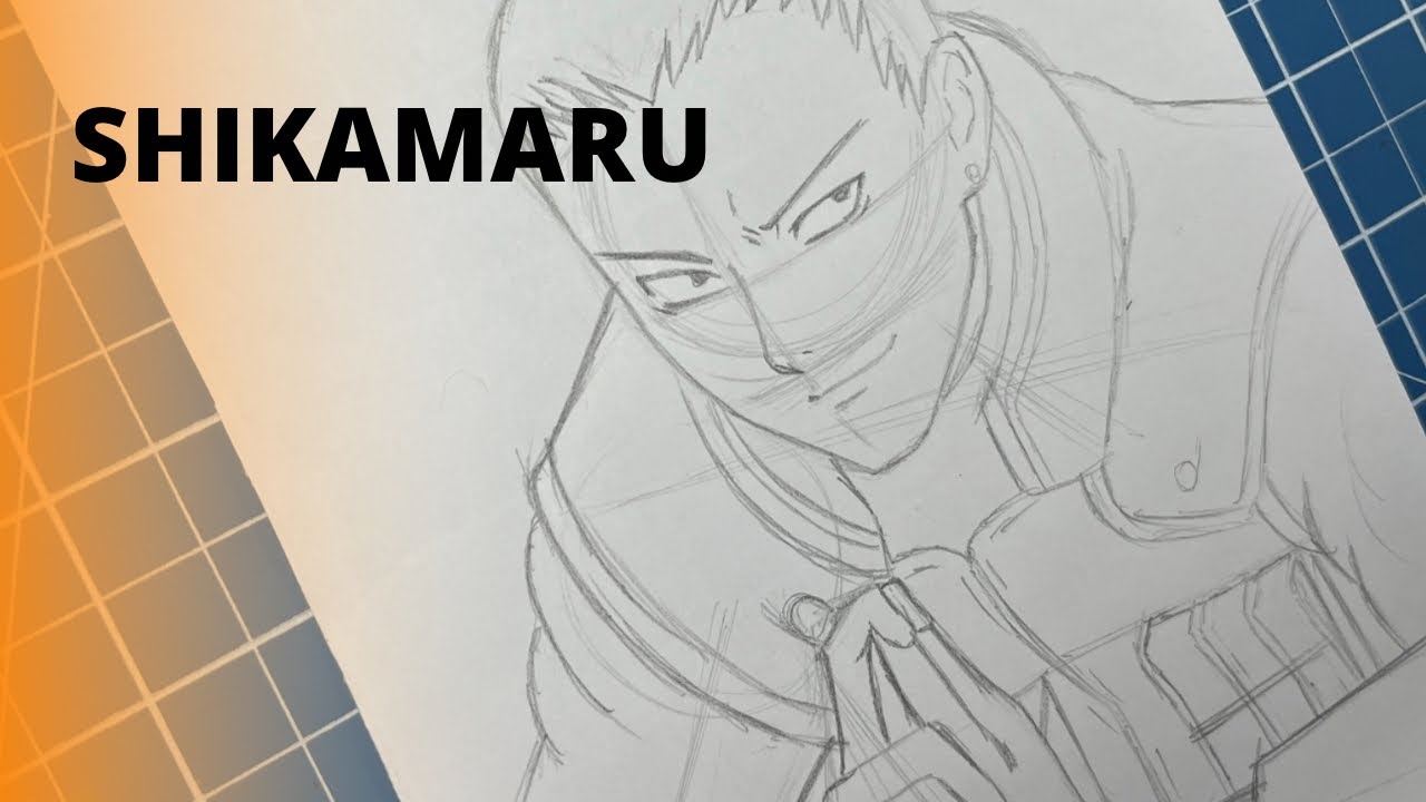 COMO DESENHAR SHIKAMARU