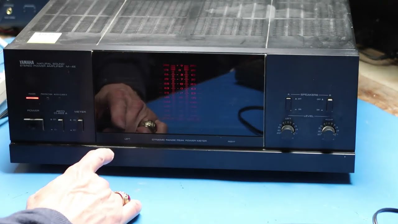 Знакомство со стереоусилителем мощности Yamaha M-45