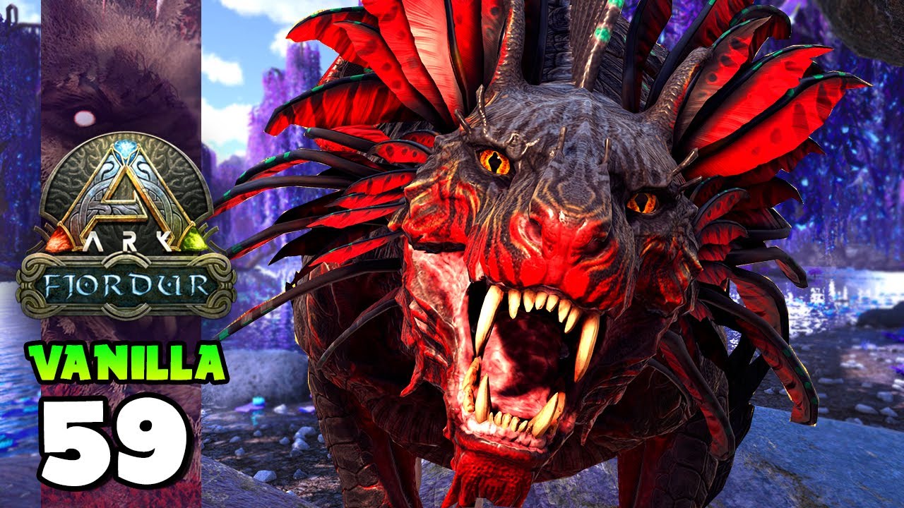 CONFUSÃO PARA DOMAR O PRIMEIRO SHADOWMANE!!! ARK: FJORDUR (VANILLA) 59