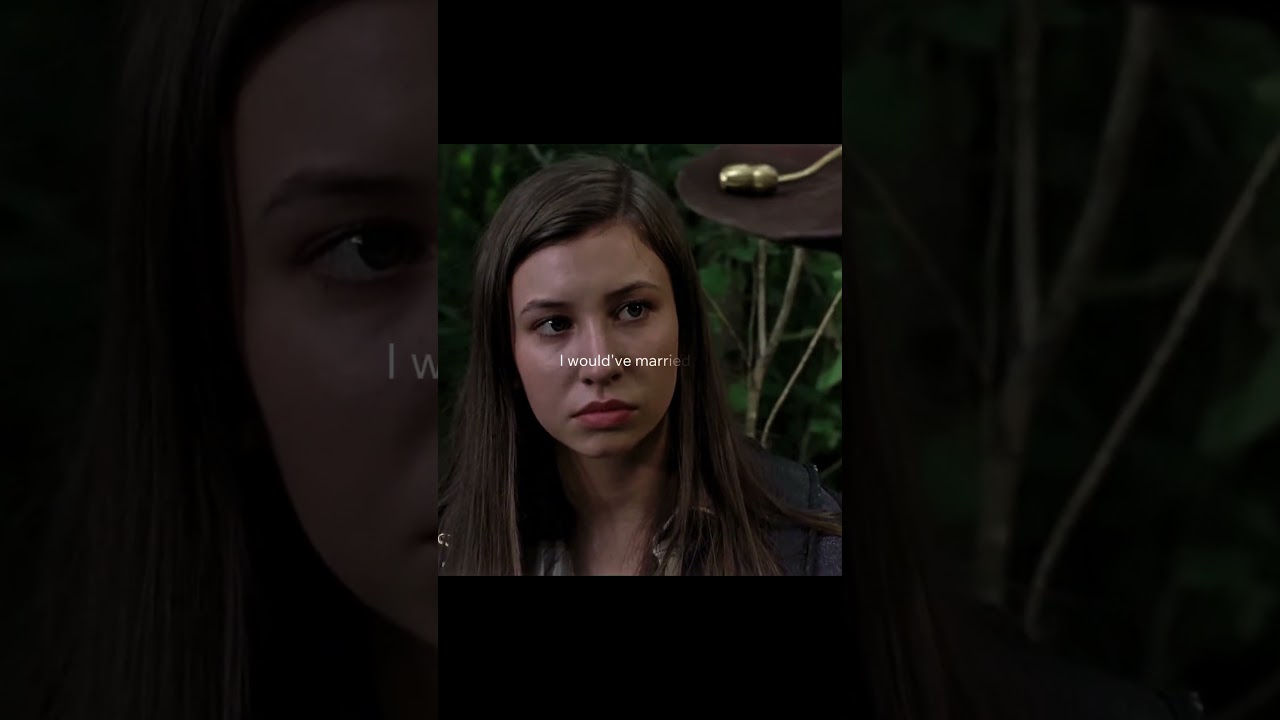 Carl and Enid😭 #twd #carlgrimes #enid #edit #tv #series #sad #thewalkingdead