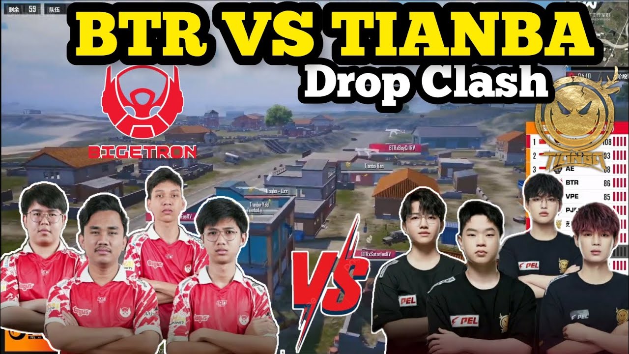 Btr vs Tianba Drop Clash in Pmrc 2023🔥🔥