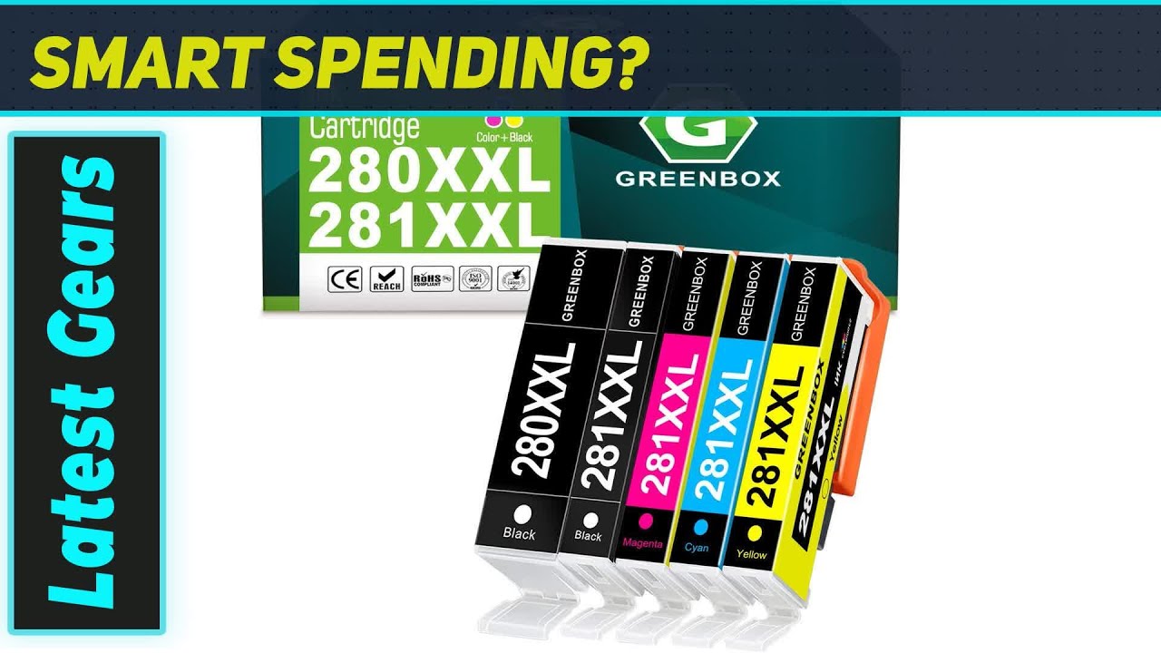 Чернила GREENBOX 280 281 XXL: самое умное обновление картриджей Canon PIXMA