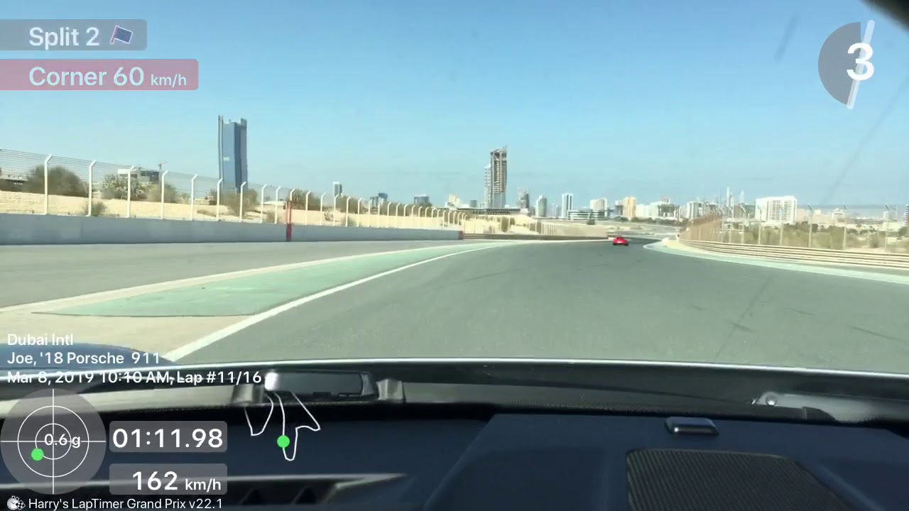 Porsche GT3.2 (Fast Lap 1:49) Dubai Autodrome International Circuit