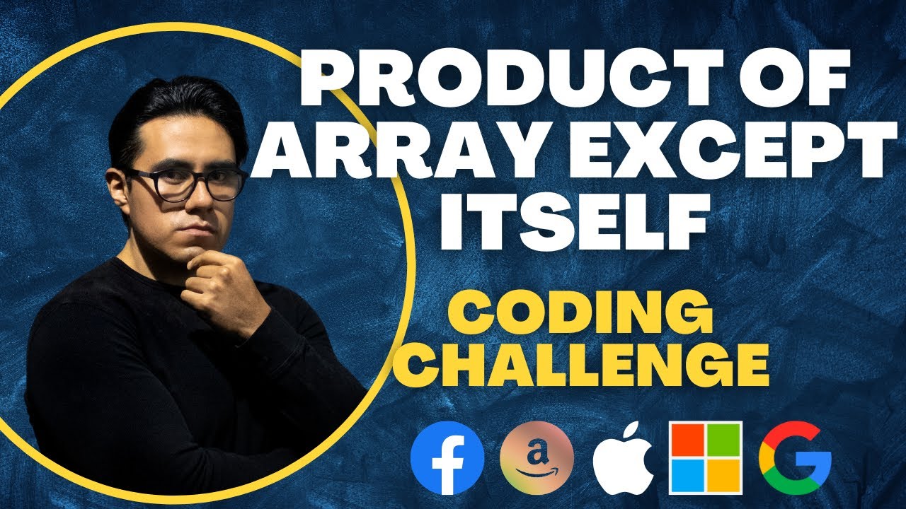 Product of Array Except Itself | Coding Challenge | Leetcode | Spanish content