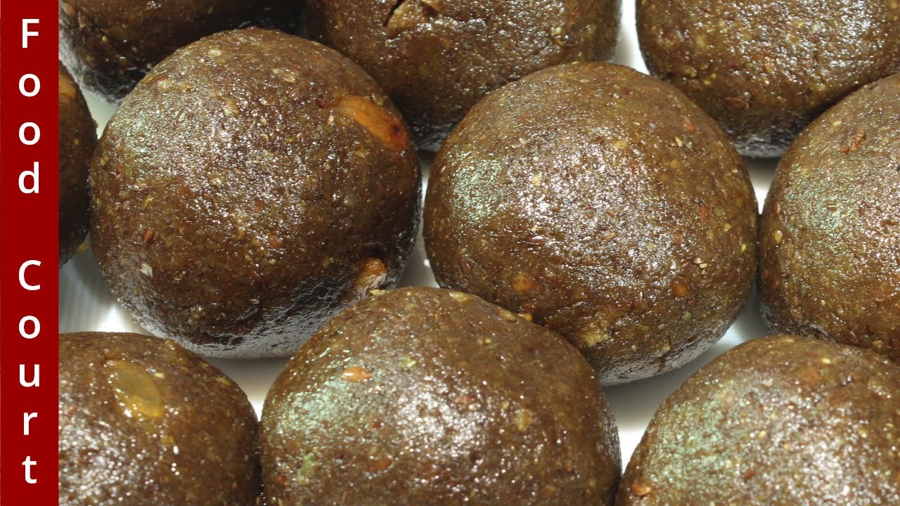 Alsi Ke Laddu or Alsi Ki Pinni Recipe - Delicious and Nutritious Flaxseed Ladoo
