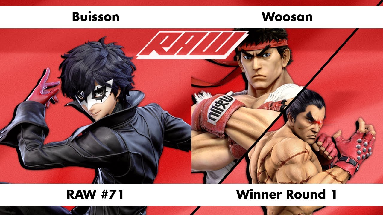 RAW #71 - Buisson (Joker) Vs. Woosan (Ryu, Kazuya) - Winner Round 1