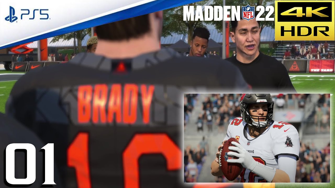 Madden 22 - Tom Brady Creation | Face of the Franchise EP 1 | PS5 NFL Gameplay [4K 60FPS HDR]