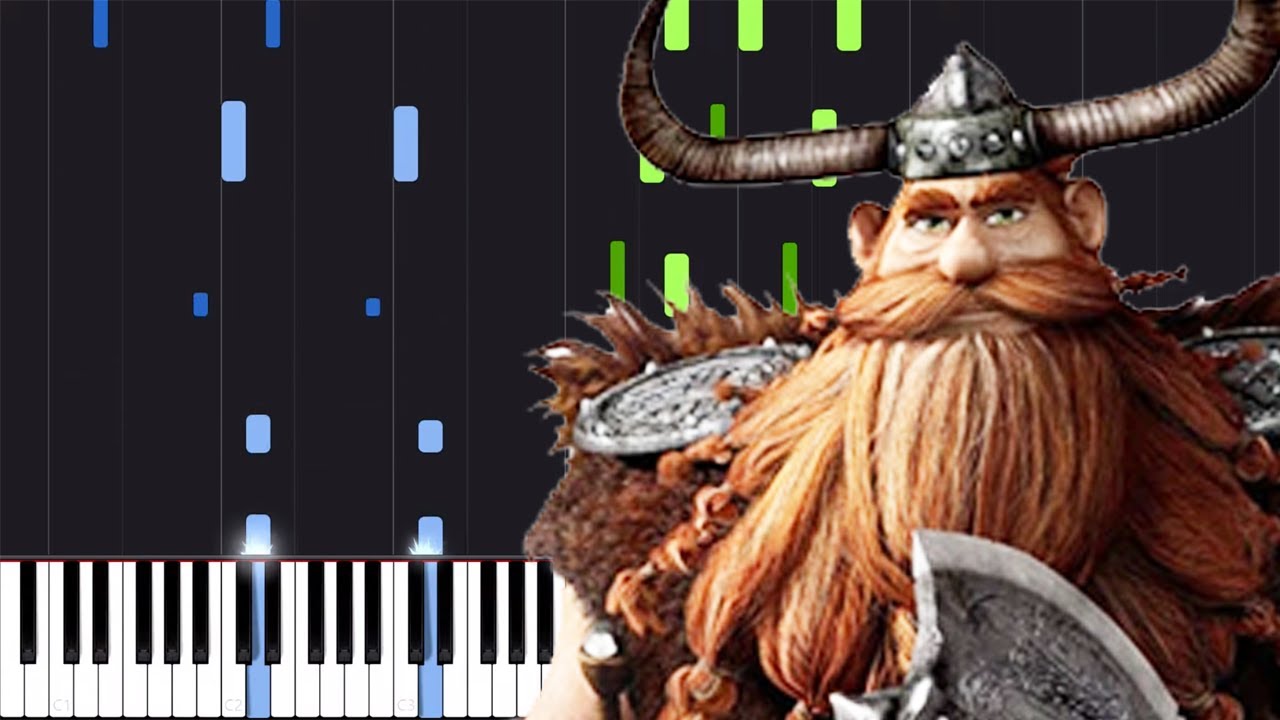 Stoick - How to Train Your Dragon [Piano Tutorial] (Synthesia) // Torby Brand