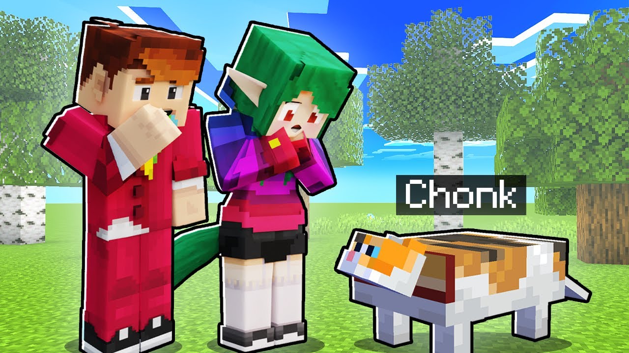 MINECRAFT, ale moby są ＧＲＵＢＩＵＴＫＩＥ