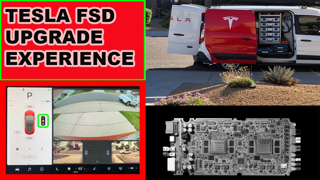 Tesla Full Self Driving Upgrade - HW3 Computer 2020