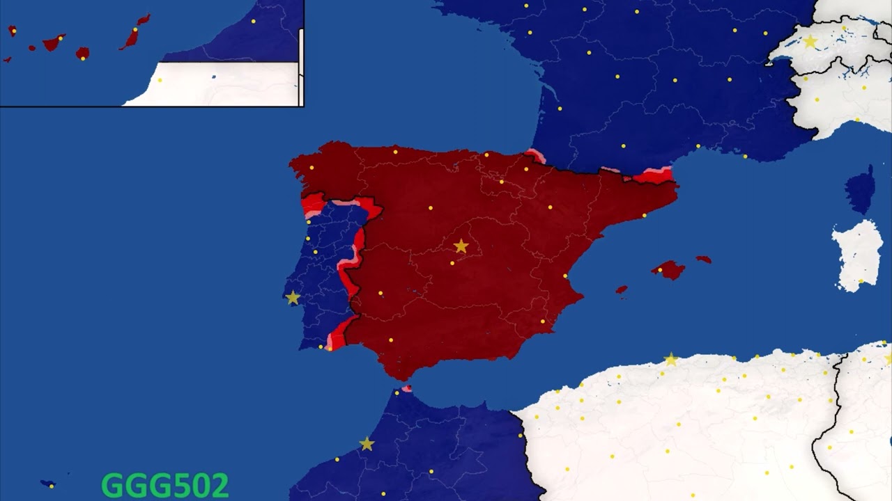 Spain vs Neighbor countries (excluding gibraltar)