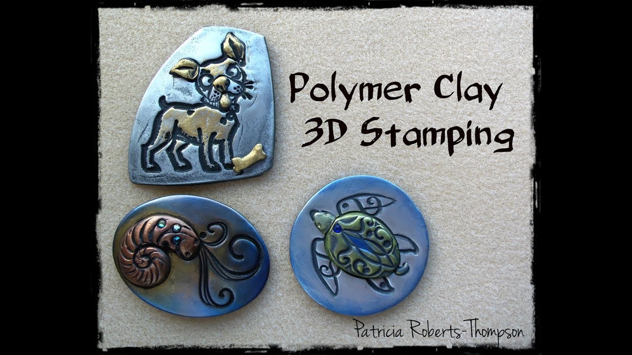 Polymer Clay 3D Stamping