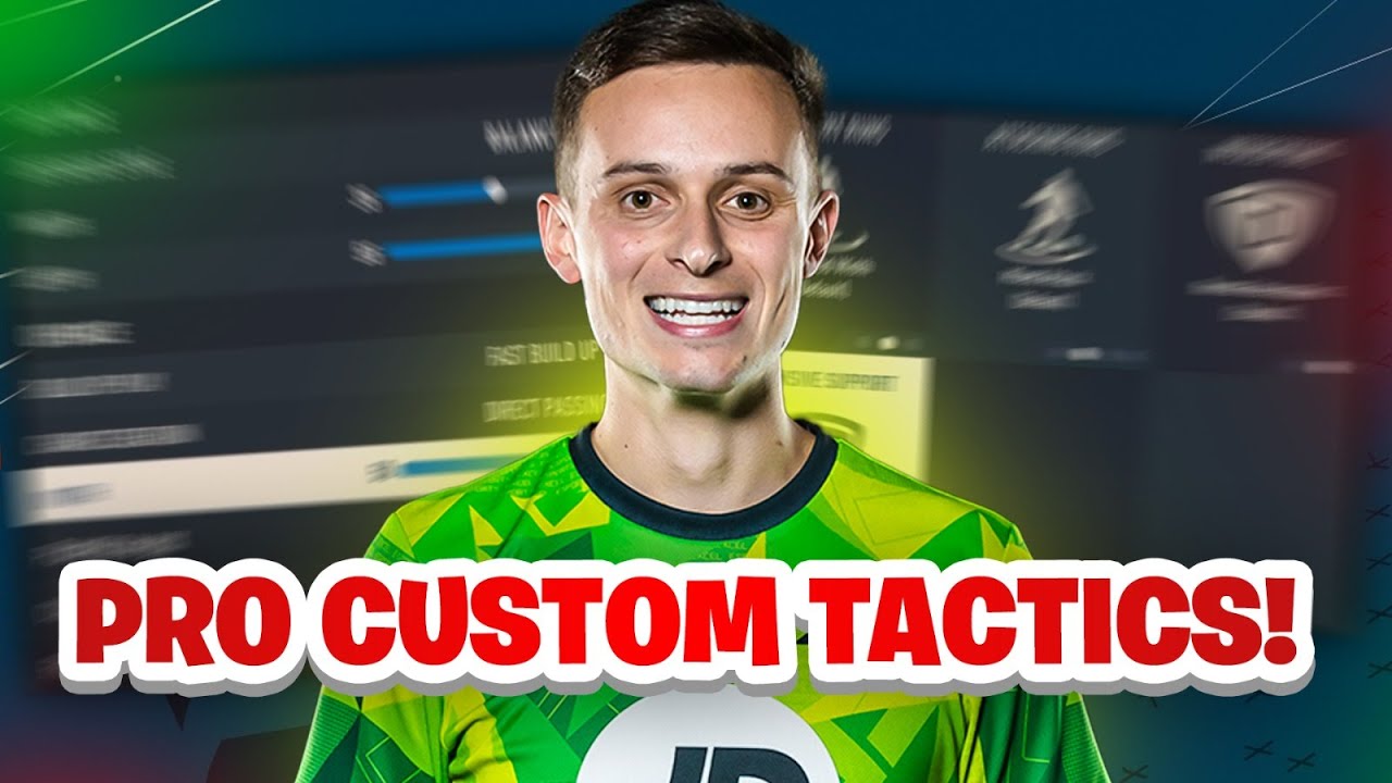 MY PRO CUSTOM TACTICS IN FIFA 23!