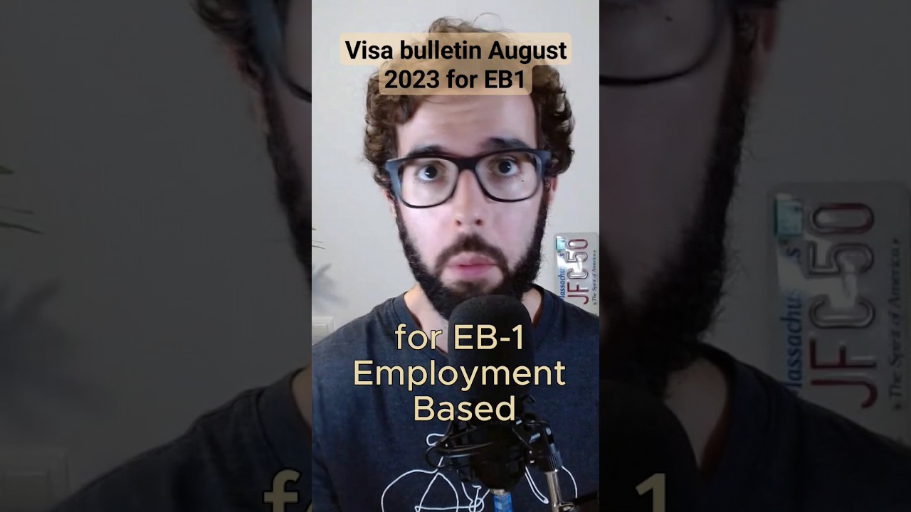 Visa Bulletin for August 2023 shows retrogression across the board for EB-1, especially India! #eb1