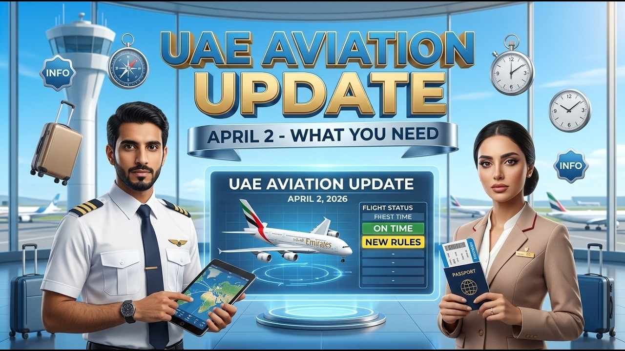 🚨 UAE FLIGHT ALERT: DXB/AUH Status & Rebooking Rules/ Whether  for April 2 #DubaiAirport #TravelNews