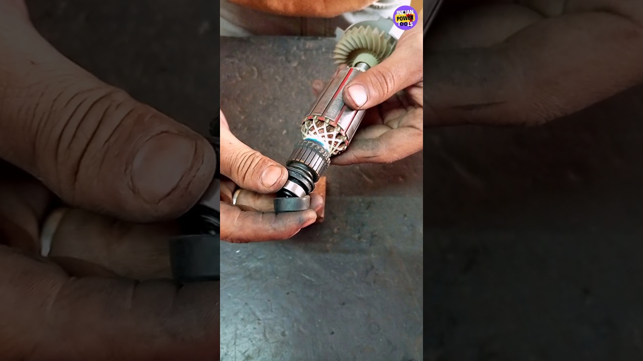 Angle grinder mai bearing kaise change kare 