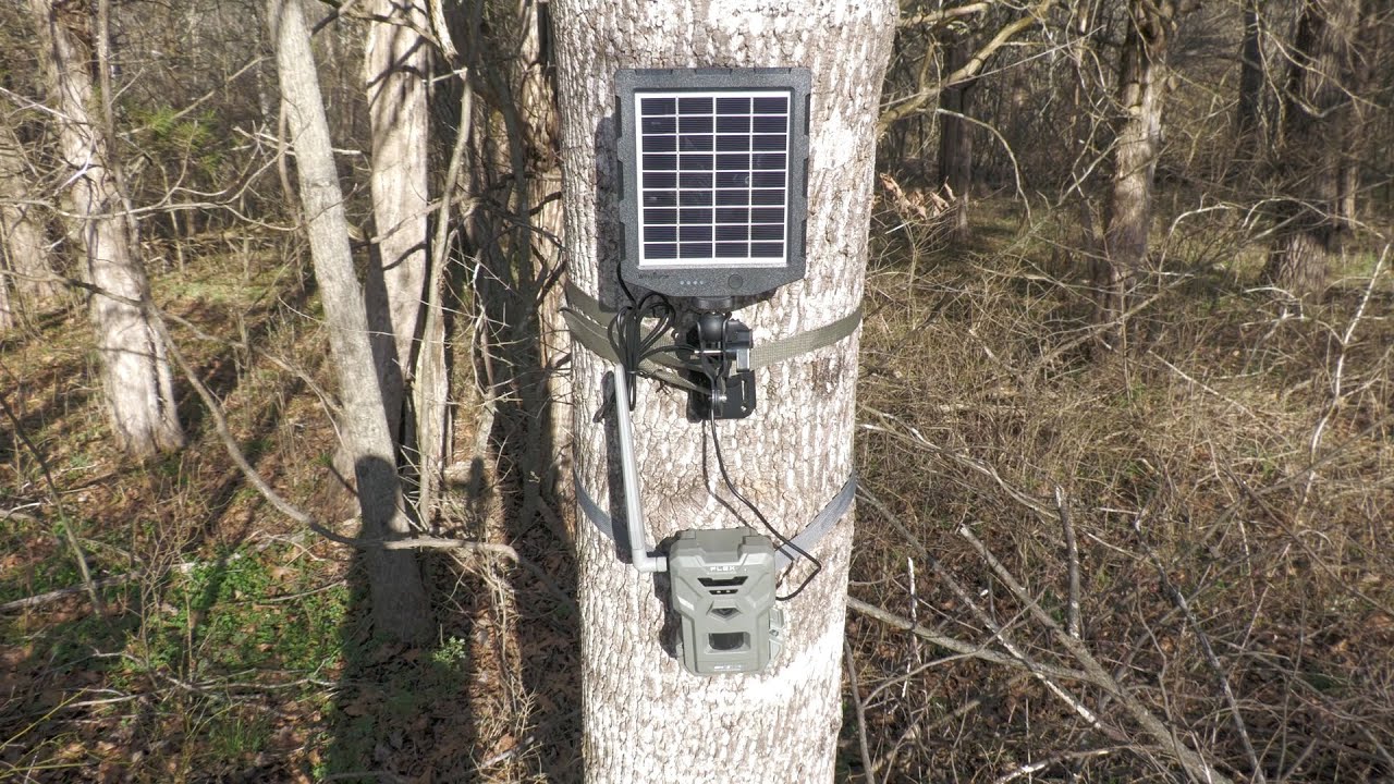 Trail Camera Solar Panel Money Saver... Only 60$
