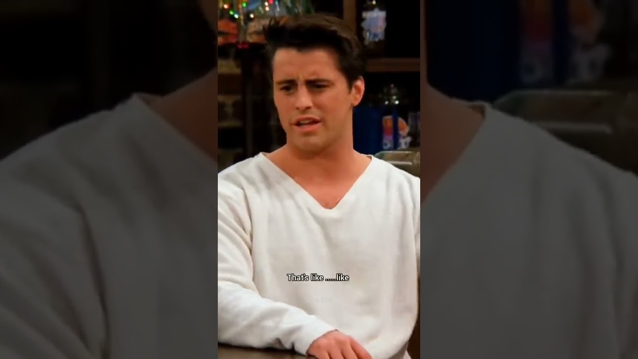 Joey tribbiani 😂😂😂 #friends #chandler #monica #joey #shorts