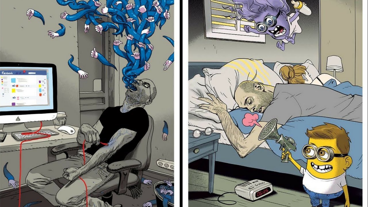 Satirical Illustrations By The Realist That Will Make You Think