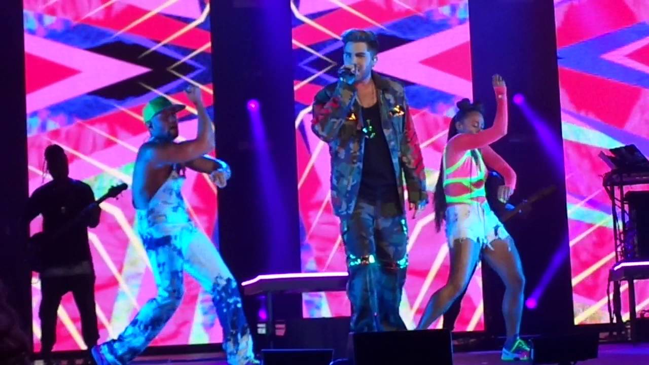 Adam Lambert - The Light, The Original High, Never Close Our Eyes (Live)