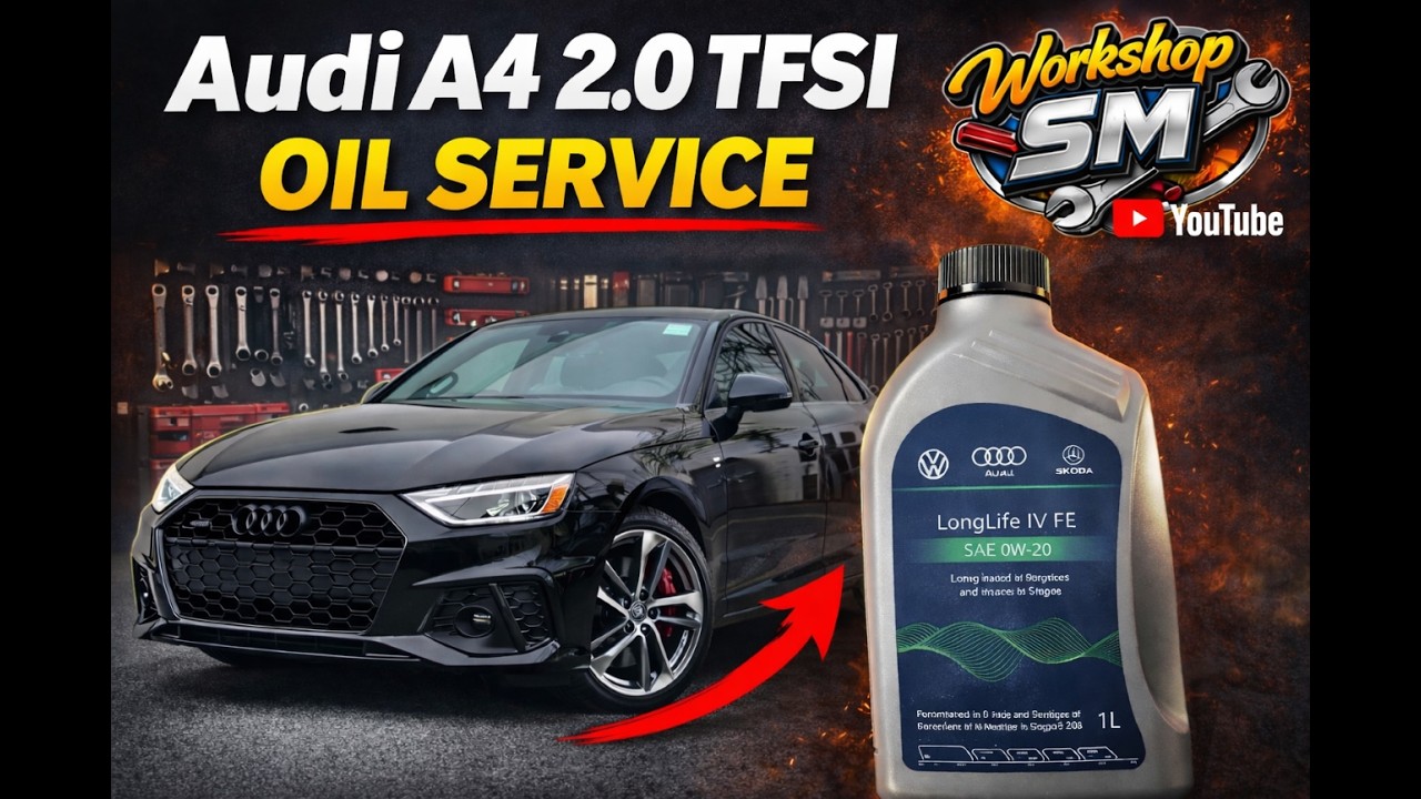 Audi A4 2.0 TFSI Oil & Filter Change