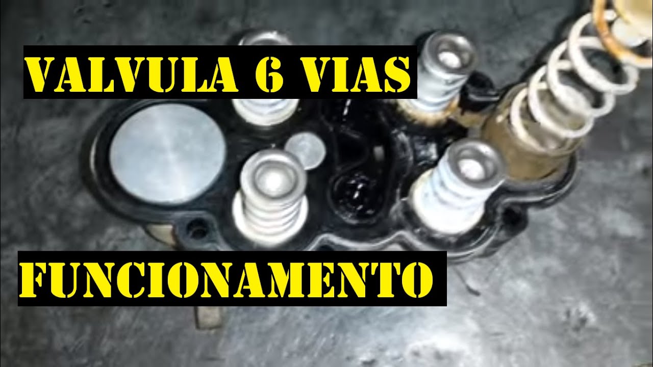 Valvula 6 vias - Como funciona