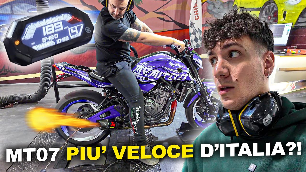 Ho MAPPATO la Mia MT-07 e Si è Trasformata in un Mostro!😱